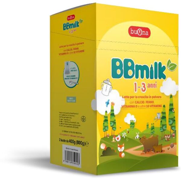 steve jones bb milk 1-3 anni polv.800g