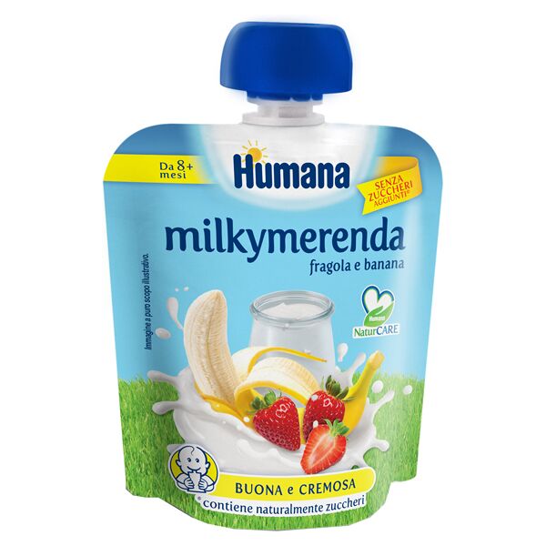 humana milkymerenda fragola banana 100 g