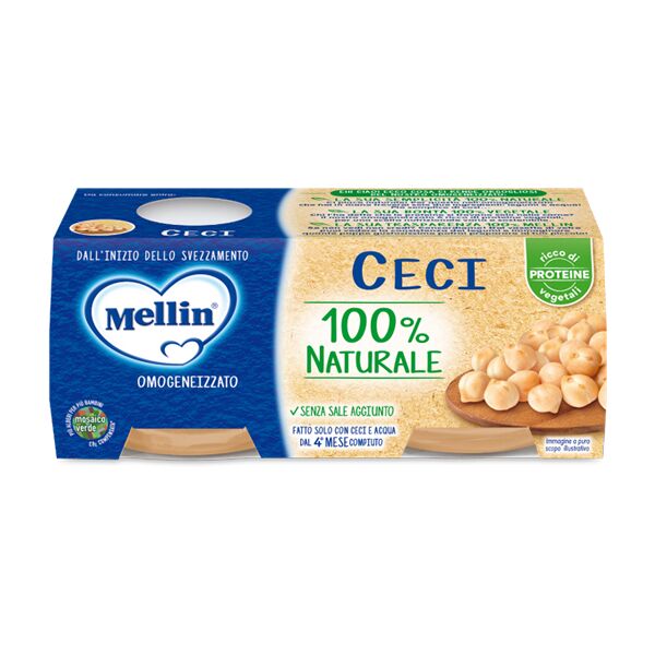 mellin omogeneizzato ceci 2 x 80 g