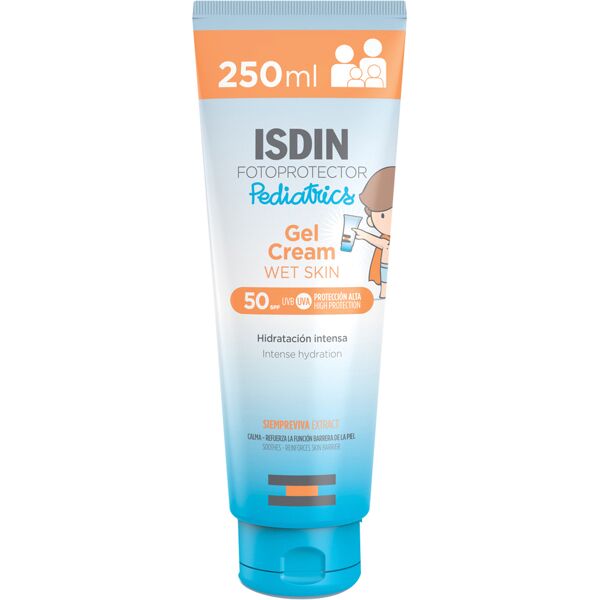 isdin srl fotoprotector gel cream pediatrics 50+ 250 ml