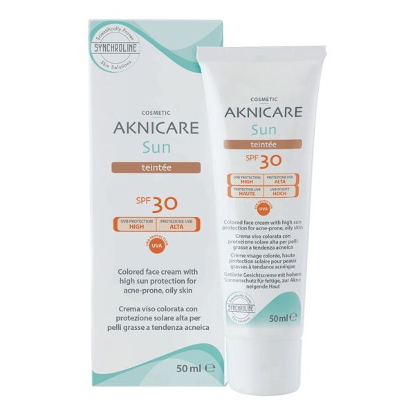 general topics srl synchroline aknicare sun spf 30 50 ml