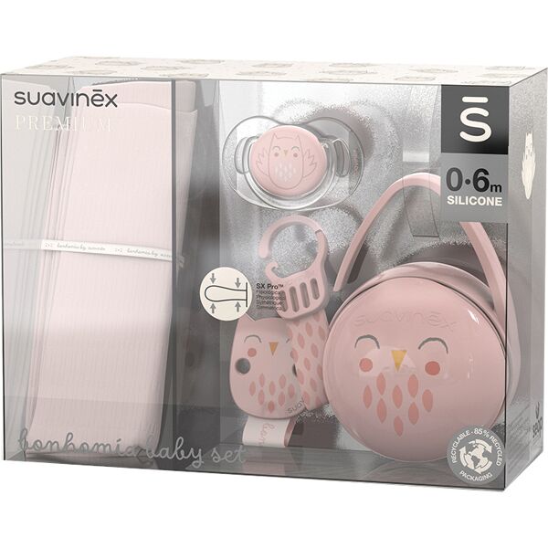 suavinex bonhomia set regalo rosa