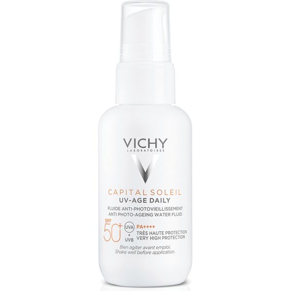 vichy capital soleil uv-age fluido anti-fotoinvecchiamento spf50+ 40 ml