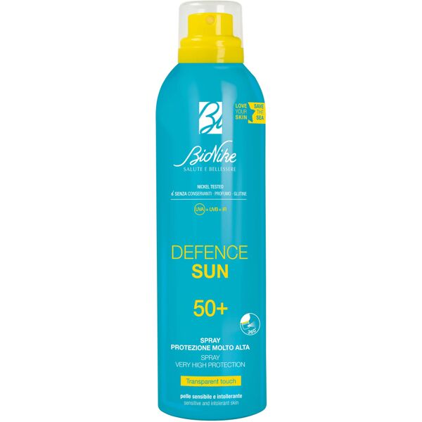 bionike defence sun spray transparent touch 50+ 200 ml