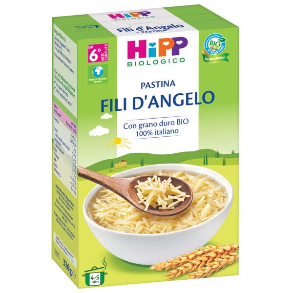 hipp bio pastina fili d'angelo 320 g