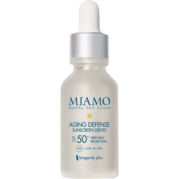 medspa s.r.l. miamo aging defense sunscreen drops spf50+ 30 ml