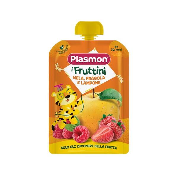 plasmon (heinz italia spa) plasmon i fruttini mela fragola e lampone 130 g