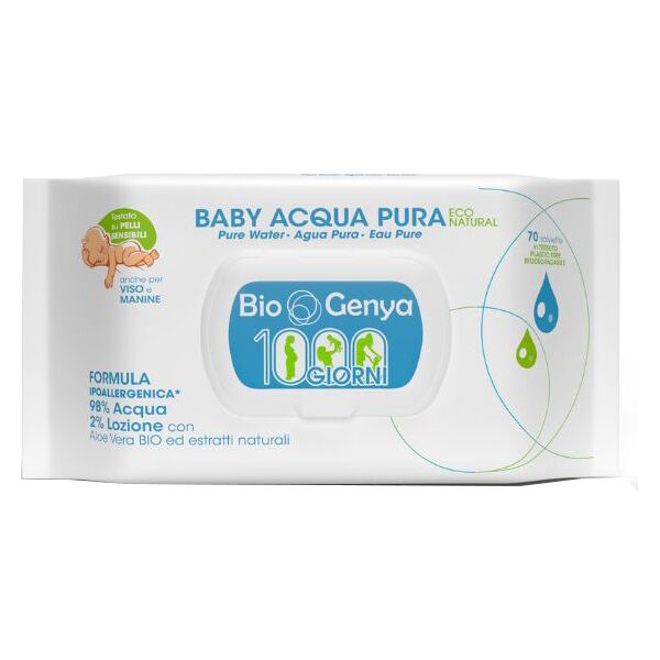 biogenya baby eco natura acqua pura 70 salviette