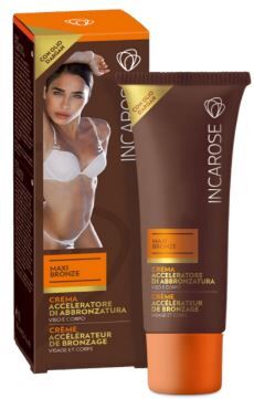 codefar srl incarose maxi bronze crema acceleratore di abbronzatura 125 ml