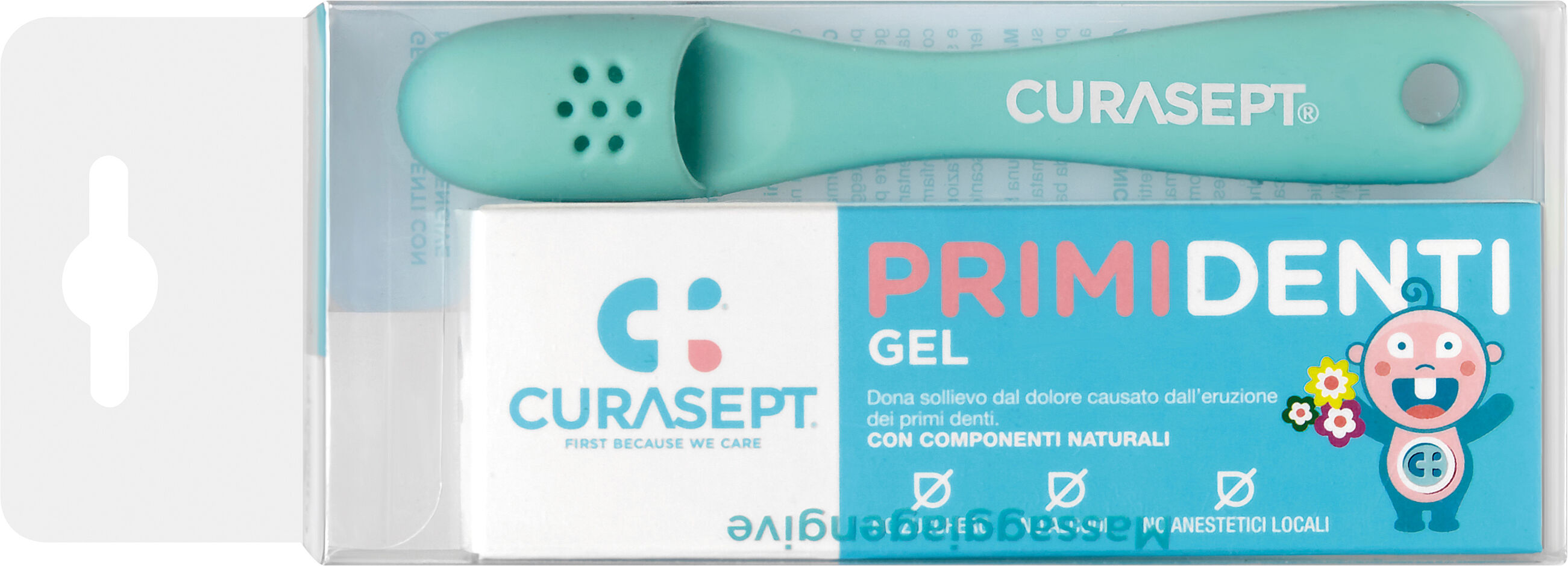 curasept gel primi denti 20 ml + massaggiagengive