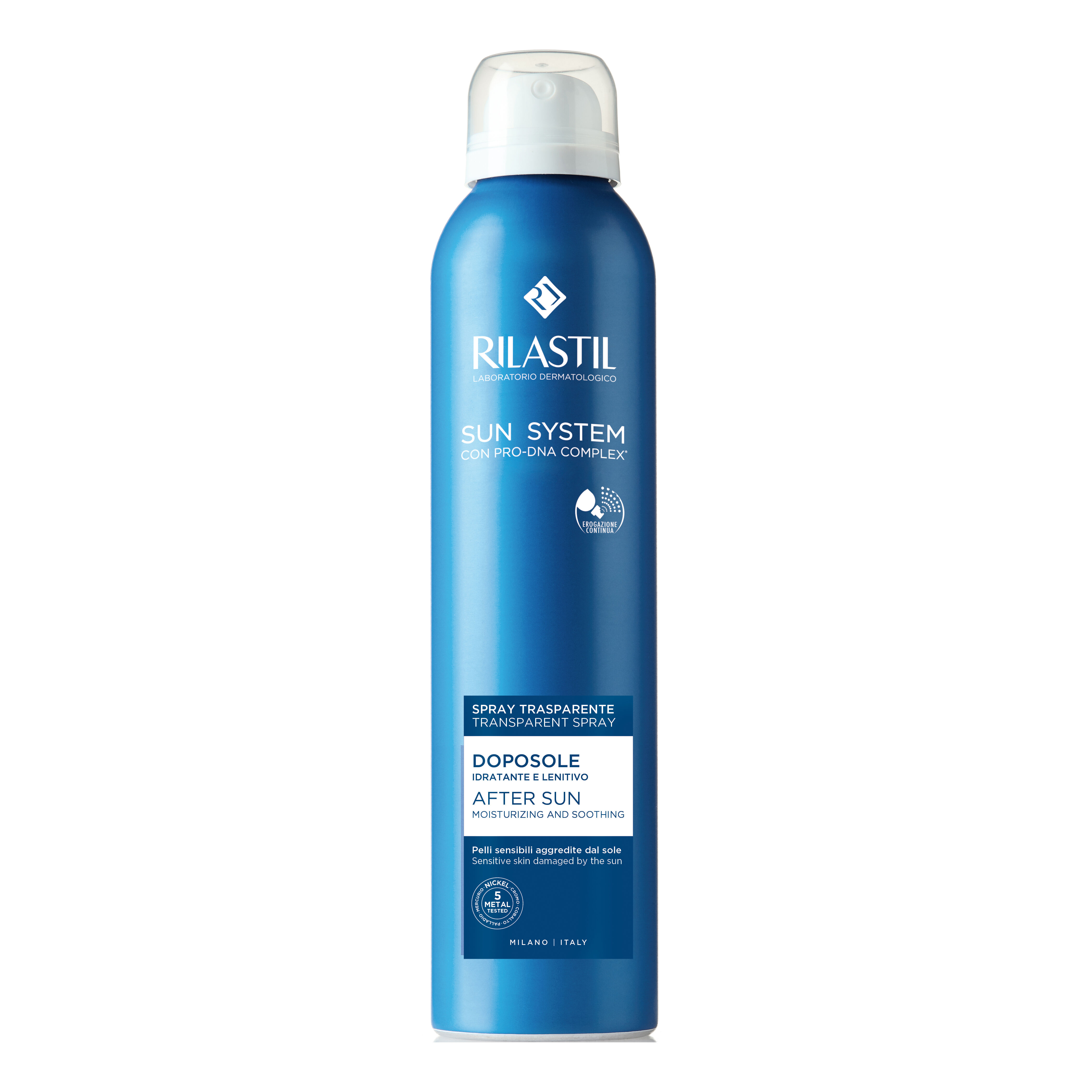 rilastil sun system doposole trasparente spray 200 ml