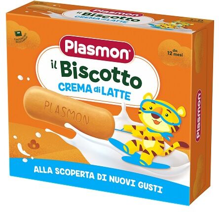 plasmon (heinz italia spa) plasmon biscotto crema latte 8 pezzi da 40g