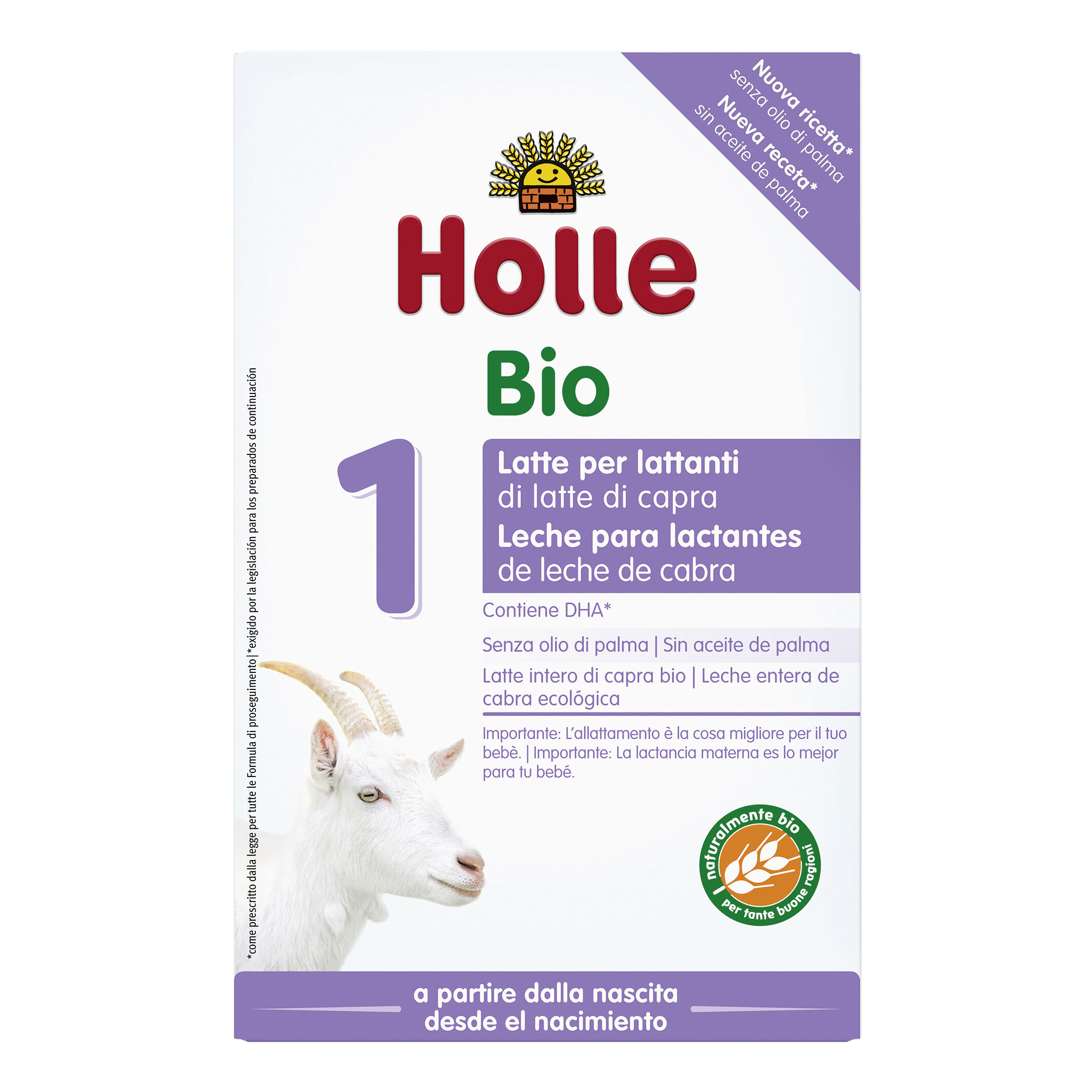 Holle latte di capra per lattanti in polvere 1 400 g