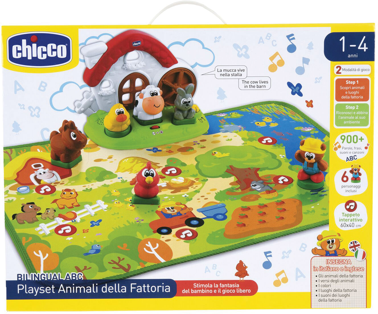 Chicco gioco playset animali della fattoria