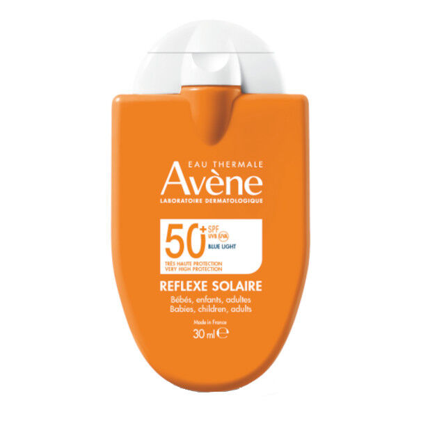 Avene Eau thermale reflexe solaire spf50+ bebe bambini adulto 30 ml