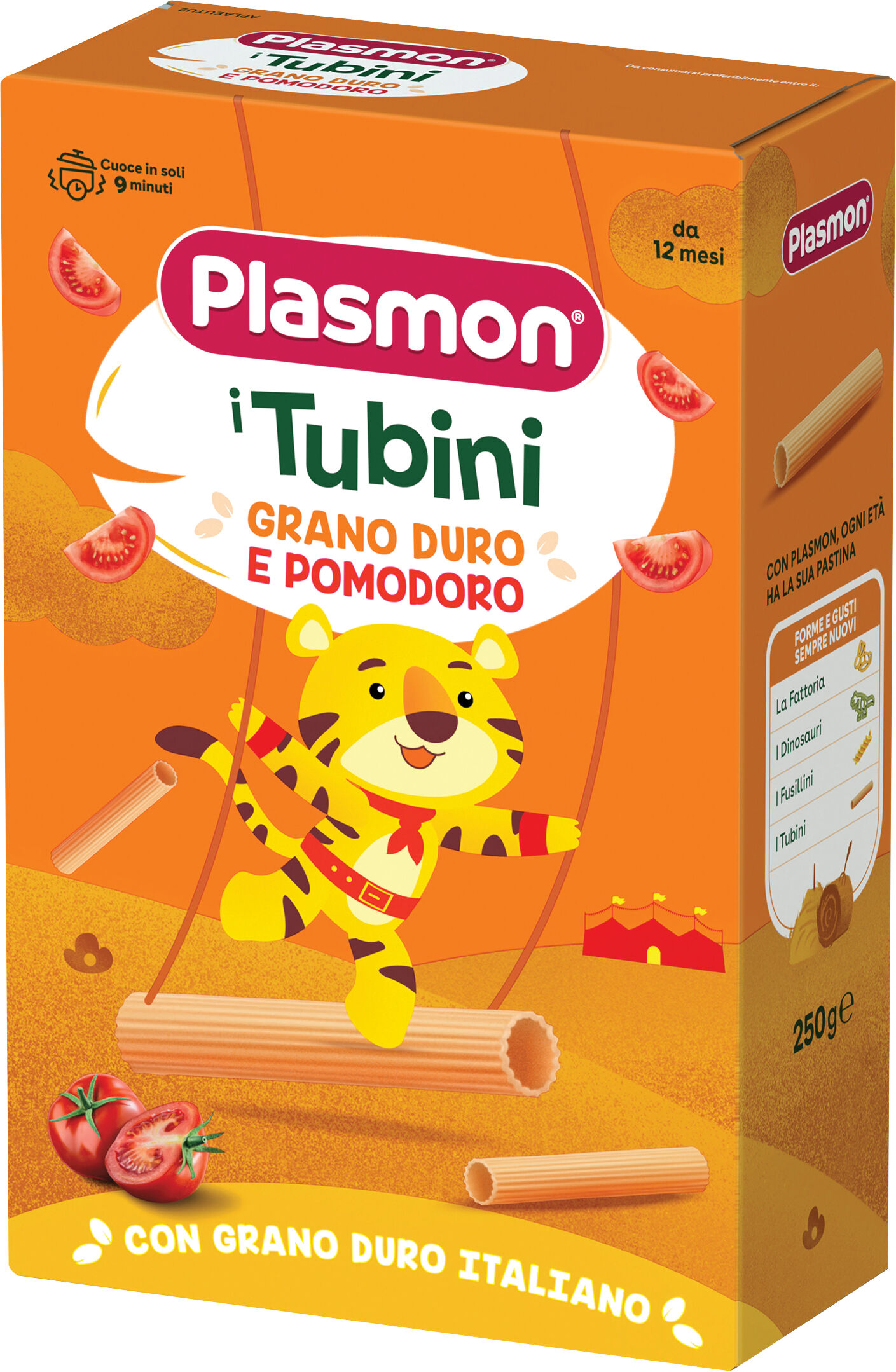 PLASMON pastina tubini pomodori 250 g