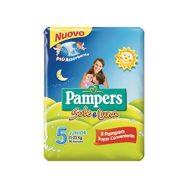 pampers sole e luna pampers sole&luna flash j 16pz