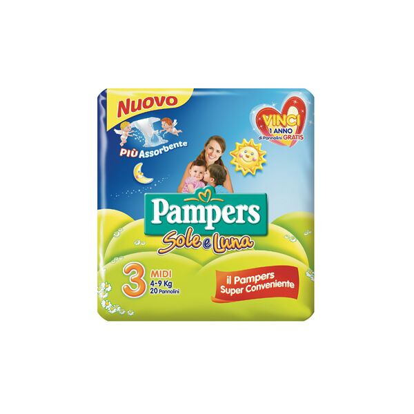 pampers sole e luna pampers sole&luna flash midi20