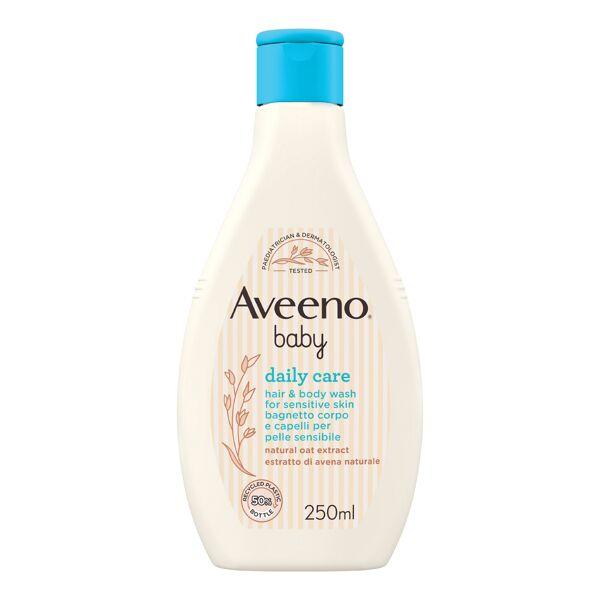 aveeno baby bagnetto testa piedi 250 ml