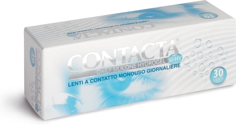 sanifarma srl lente a contatto monouso giornaliera contacta daily lens silicone hydrogel -8,00 30 pezzi