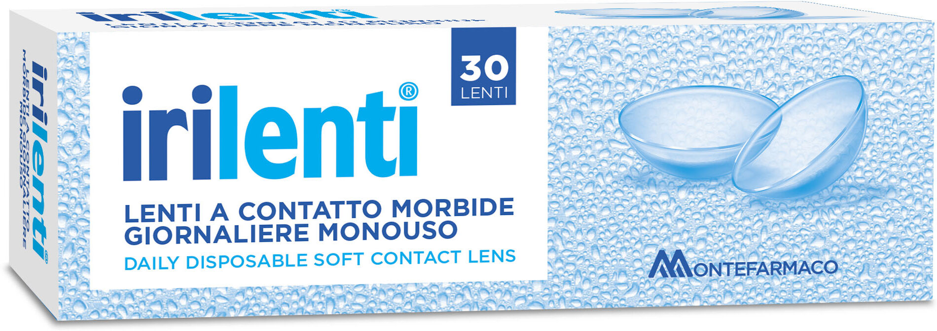 montefarmaco otc spa lenti a contatto giornaliere irilenti lenti daily -1,00 30 pezzi