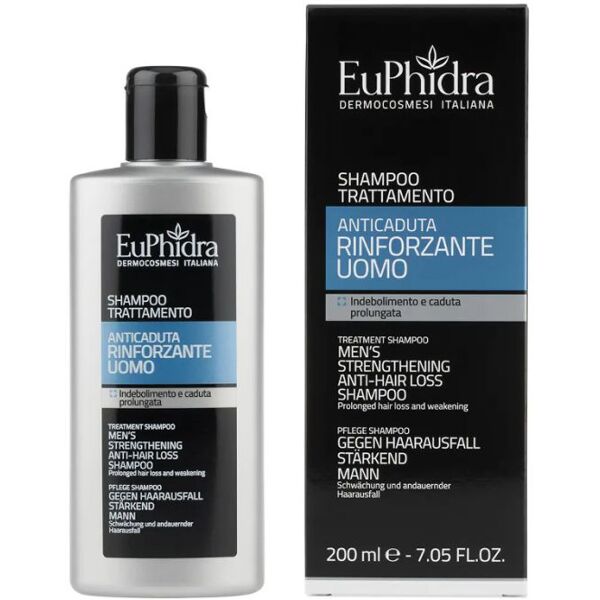 euphidra shampoo anticaduta riequilibrante uomo 200 ml