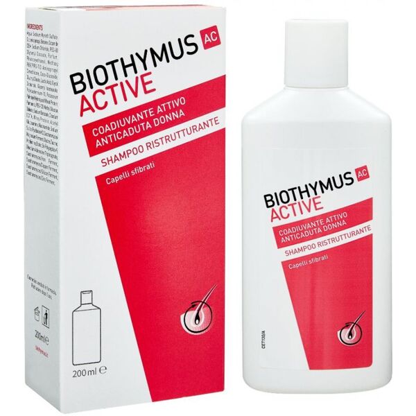 biothymus ac active shampoo donna ristrutturante anticaduta 200 ml