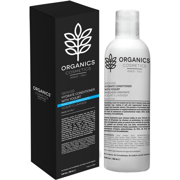 sma srl organics pharm hydrate conditioner with yogurt and lavender