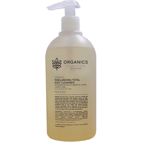 sma srl organics pharm rebalancing total body cleanser 500 ml