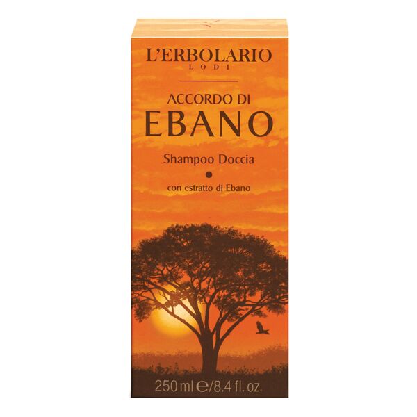 l'erbolario accordo di ebano shampoo doccia 250 ml