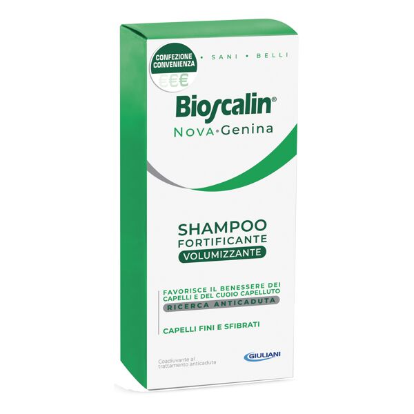 bioscalin nova genina shampoo volumizzante 200 ml