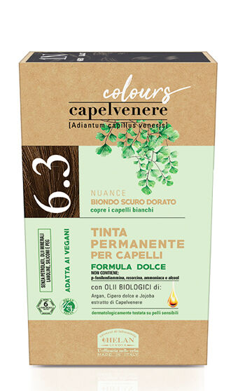 helan capelvenere capelvenere colours tinta capelli 6,3n biondo scuro dorato