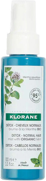 klorane spray purificante menta acquatica bio 100 ml