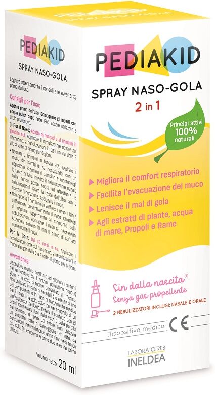 anfatis spa pediakid spray naso gola 20 ml