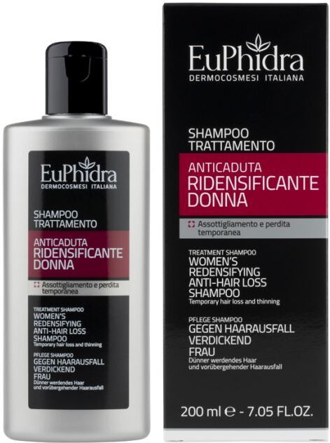 EUPHIDRA Shampoo Anticaduta Ridensificante Donna 200 ml