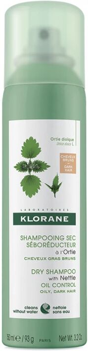 Klorane Shampoo Secco Ortica Seboriduttore 150 ml