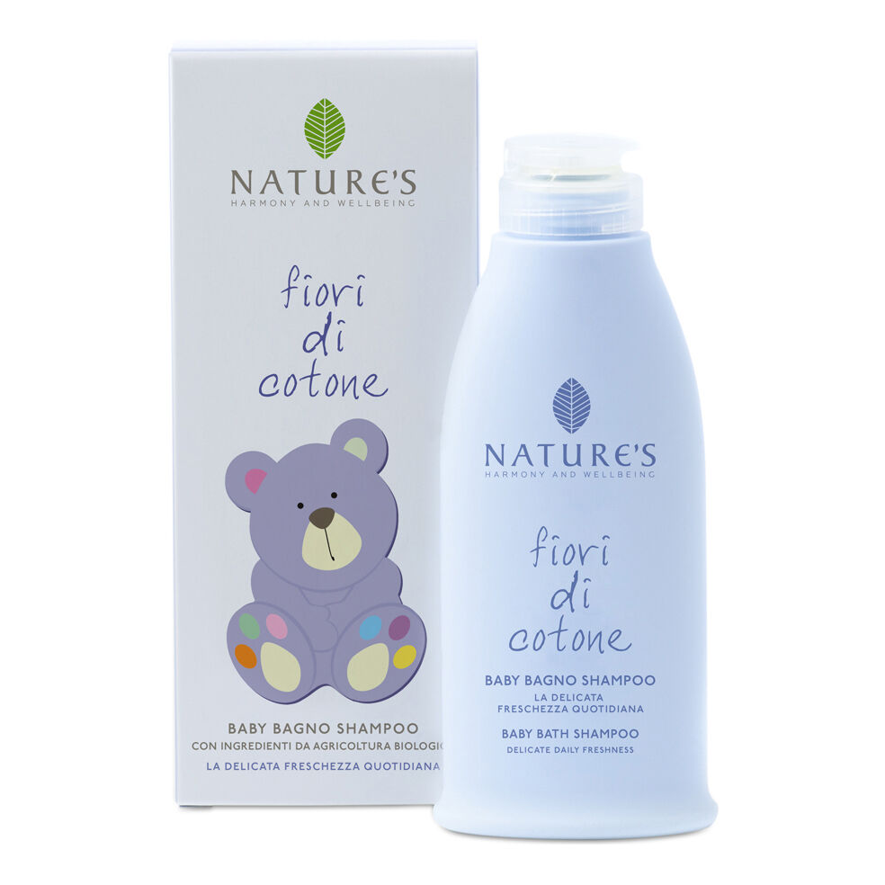NATURE'S Natures fiori di cotone baby bagno shampoo