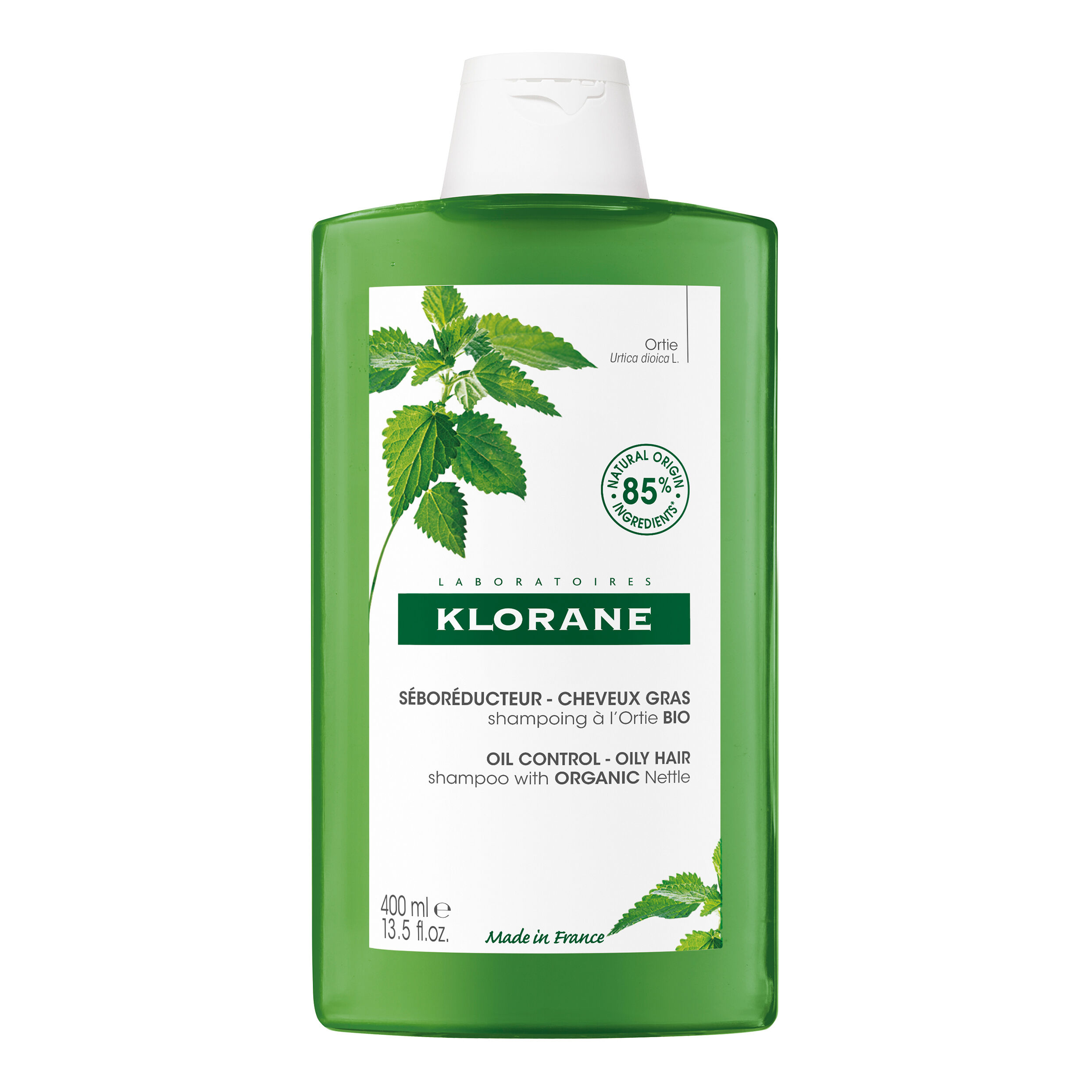 Klorane Shampoo All'Ortica Capelli Grassi 400 ml