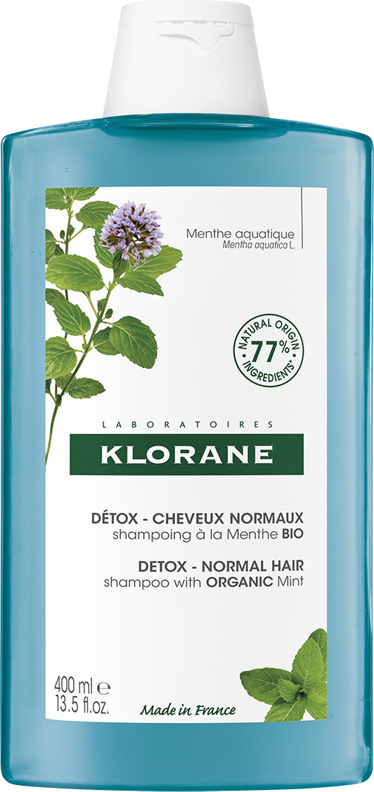 Klorane shampoo alla menta acquatica 400 ml