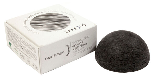 fb dermo Effebio shampoo solido carbone 60 g