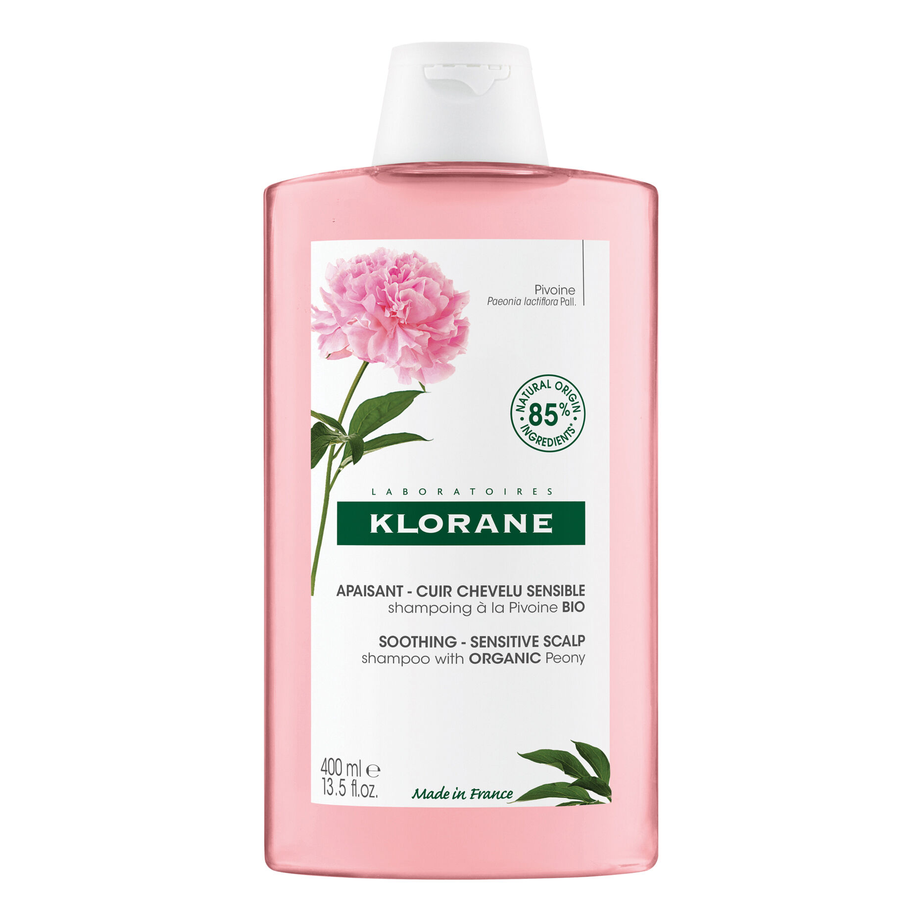 Klorane shampoo peon bio 400ml