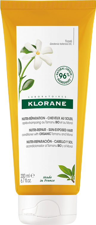 Klorane Les polysianes nutri repair sun exposed hair balsamo con tamanu e monoi 200 ml