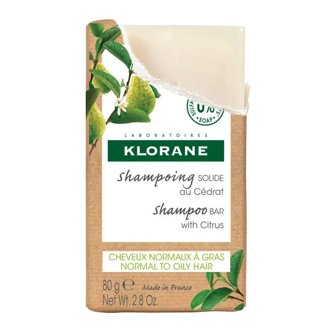 Klorane shampoo solido cedro 80 g