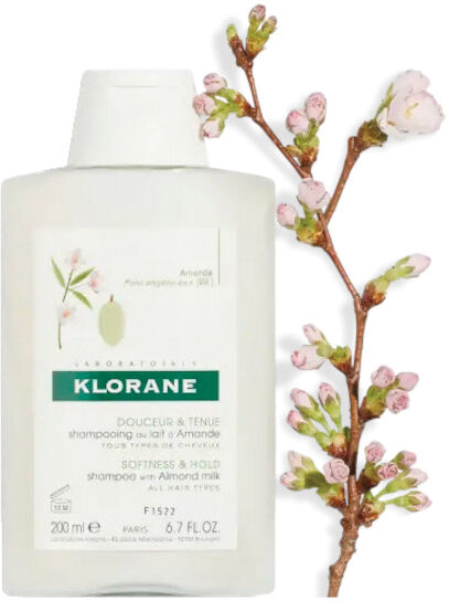 Klorane shampoo latte mandorla 200 ml