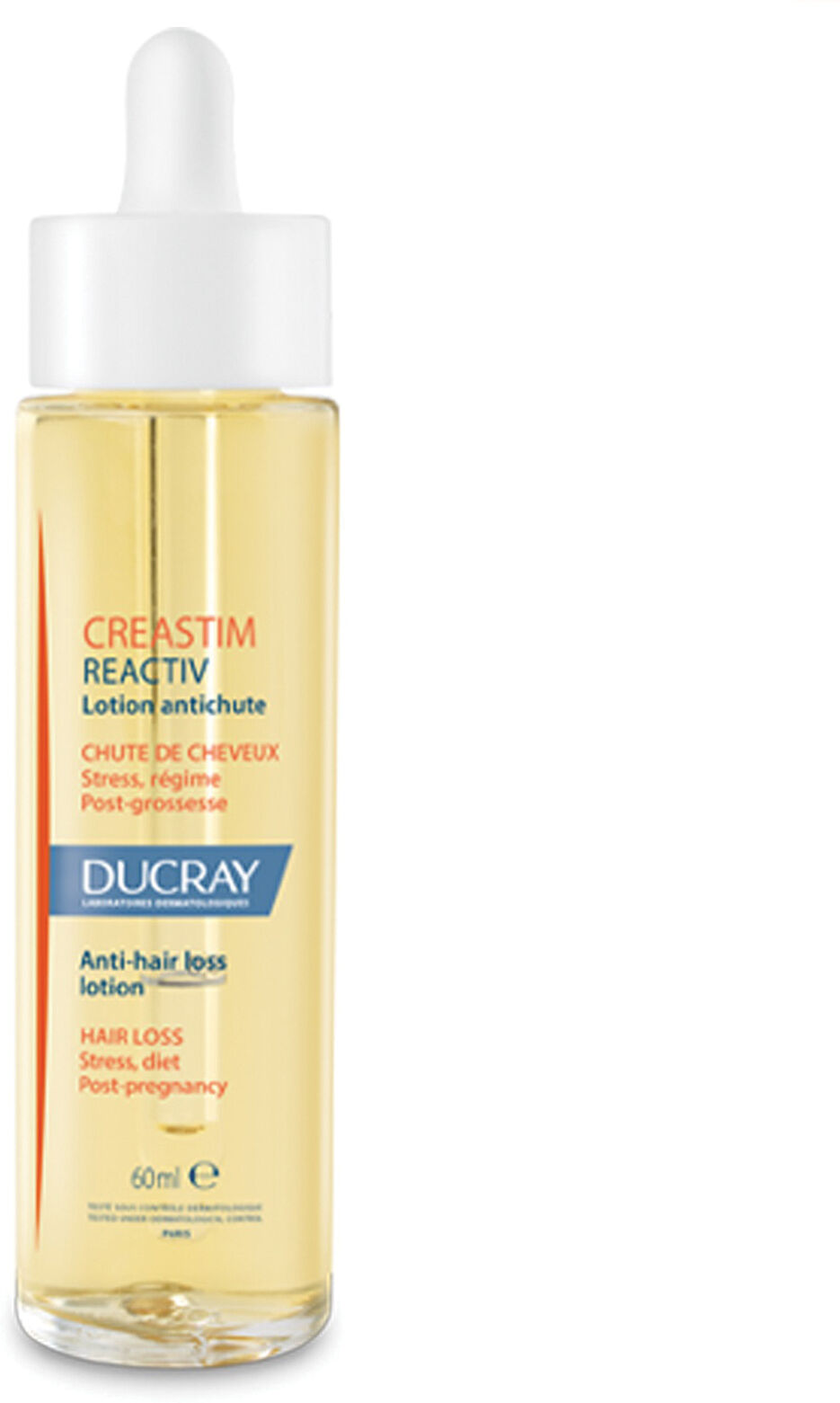 Ducray creastim reactiv lozione caduta capelli 60 ml