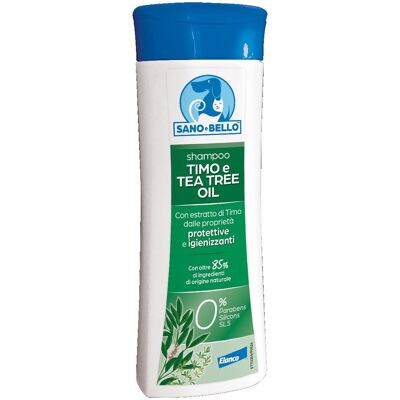 sano e bello shampoo timo & tea tree oil 250 ml sano e bello shampoo timo & tea tree oil 250 ml
