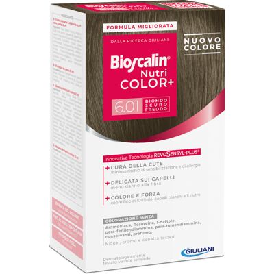 Bioscalin NutriCOLOR+ 6.01 Biondo Scuro Freddo Bioscalin NutriCOLOR+ 6.01 Biondo Scuro Freddo