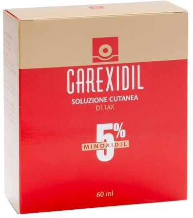 carexidil soluzione cutanea 60 ml 5% 1 carexidil soluzione cutanea 60 ml 5%