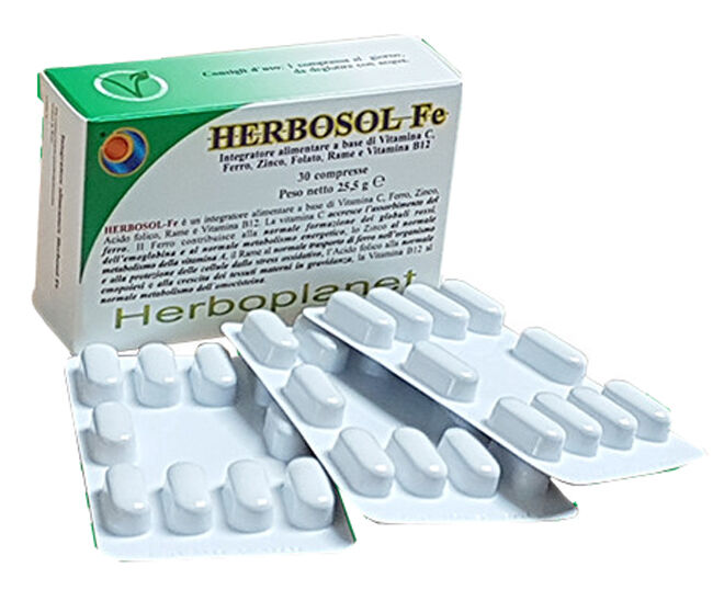 herboplanet Herbosol fe 30 compresse