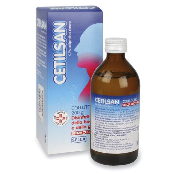 cetilsan Collutorio flacone 200 g